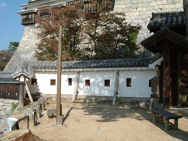 重要文化財・松山城紫竹門西塀の写真の写真