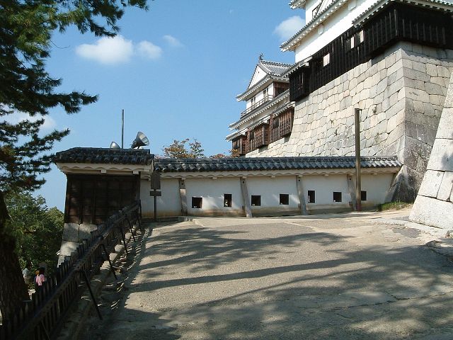 重要文化財・松山城紫竹門東塀の写真の写真