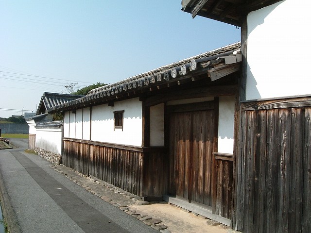 重要文化財・豊島家住宅・長屋門の写真の写真