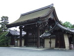 皇室遺産・京都御所・内部から見る宜秋門