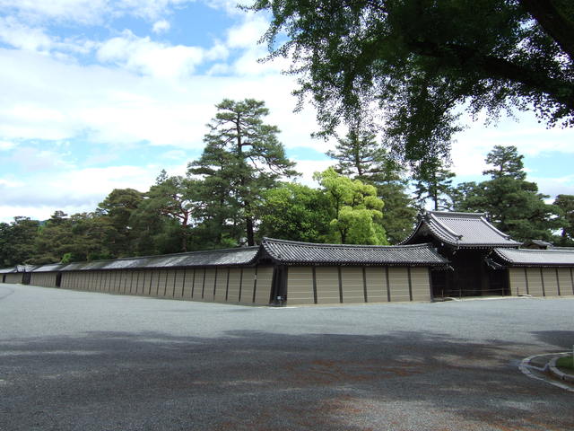 皇室遺産・北西から見る京都御所の写真の写真