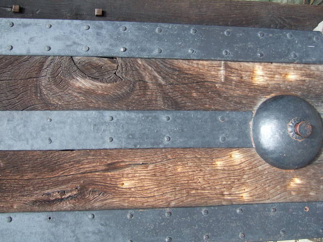 皇室遺産・京都御所・蛤御門・弾痕の写真の写真