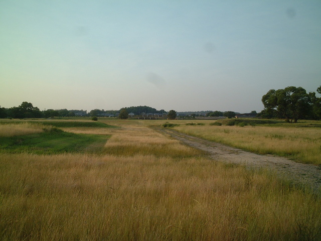 特別史跡・平城宮跡・現在は大極殿などの復元工事が進行中の写真の写真