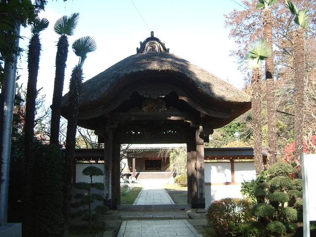 特別史跡・常陸国分寺・現在の国分寺山門の写真の写真