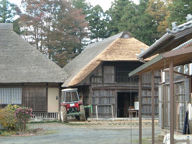 重要文化財・塙家住宅土間の写真の写真