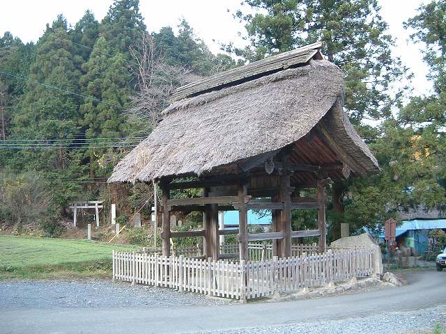 重要文化財・楞厳寺山門の写真の写真