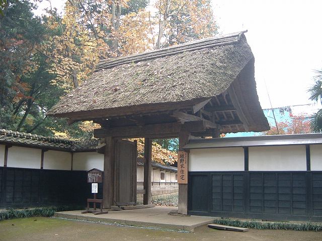 重要文化財・坂野家住宅表門の写真の写真