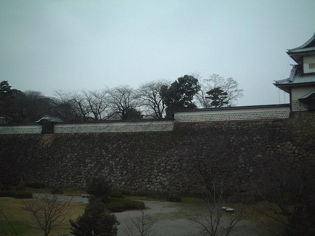 重要文化財・金沢城・表門・北方太鼓塀の写真の写真