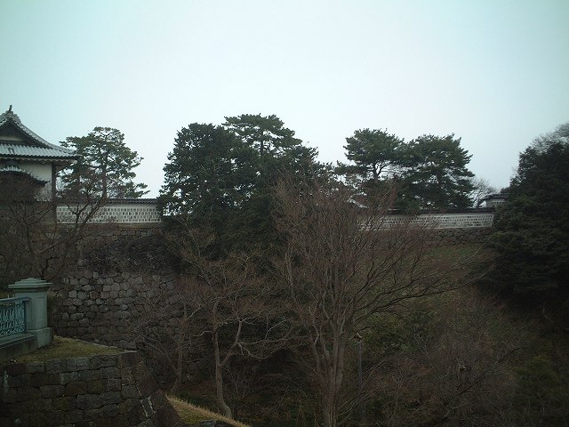 重要文化財・金沢城・表門・南方太鼓塀の写真の写真