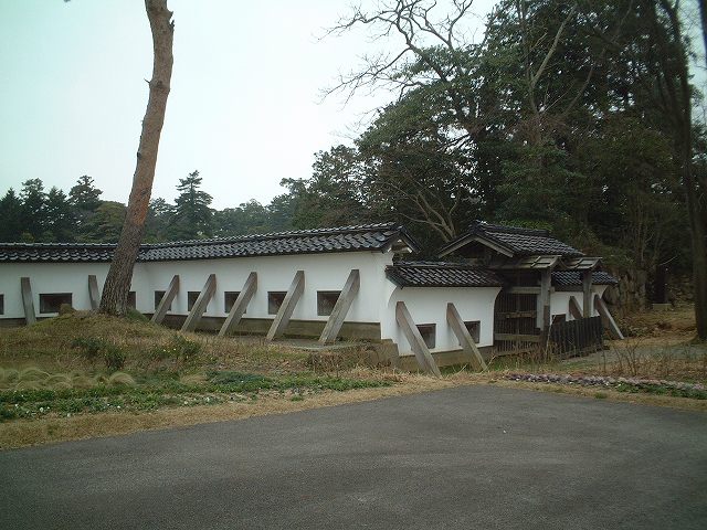 重要文化財・金沢城・附属左方太鼓塀の写真の写真