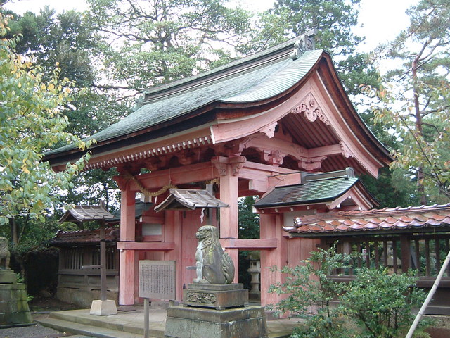重要文化財・小松天満宮神門の写真の写真