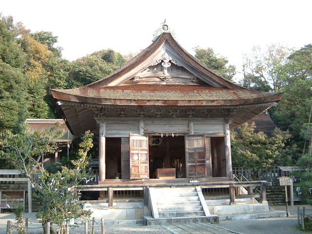 重要文化財・気多神社拝殿の写真の写真