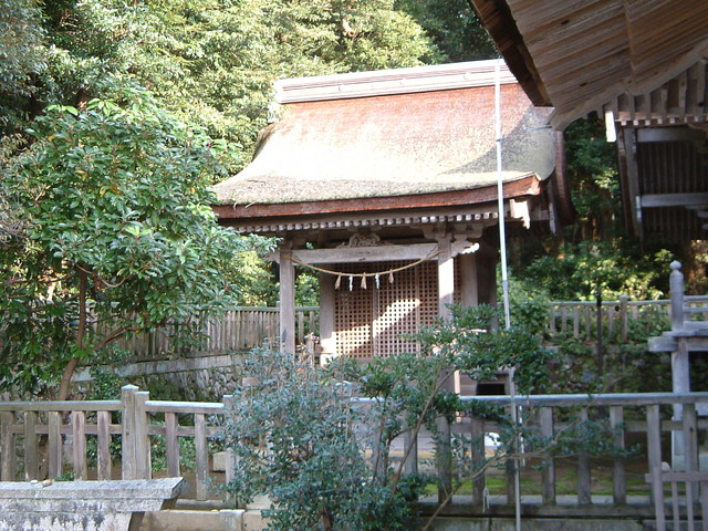 重要文化財・気多神社摂社若宮神社本殿の写真の写真