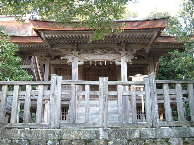 重要文化財・気多神社摂社白山神社本殿の写真の写真