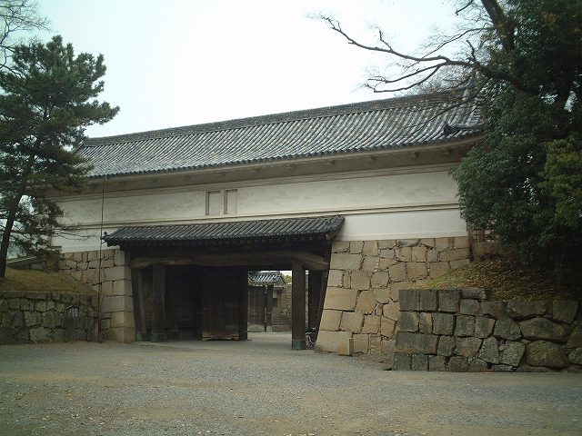 重要文化財・丸亀城大手一の門の写真の写真
