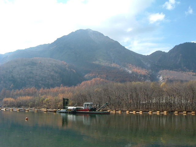 特別名勝・特別天然記念物・上高地・大正池付近の景色の写真の写真
