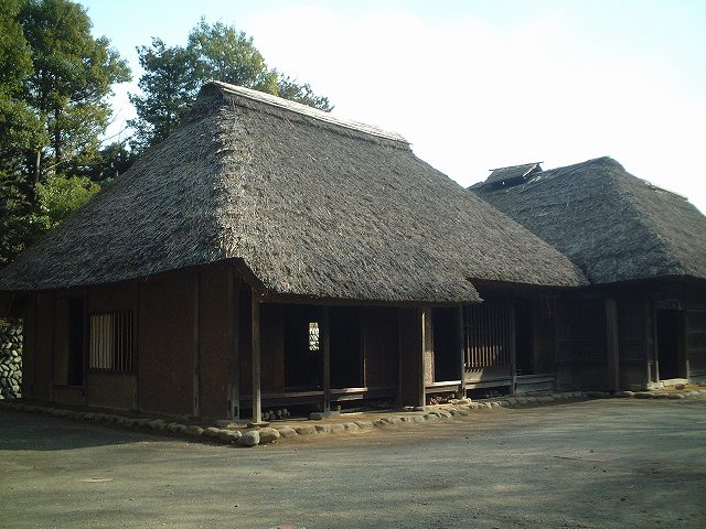 重要文化財・旧太田家住宅（旧所在 茨城県笠間市片庭）土間の写真の写真