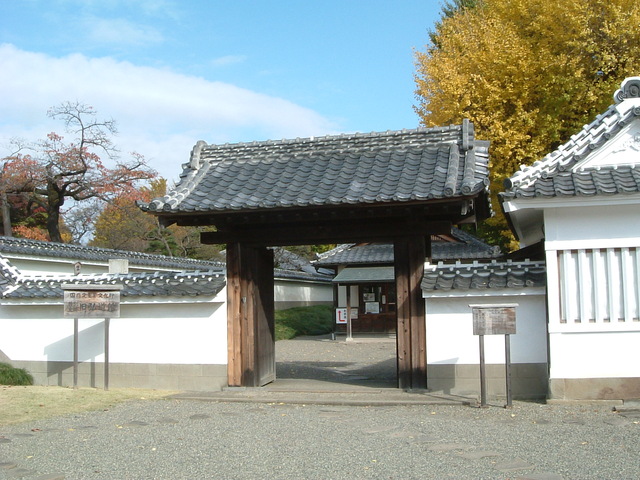 特別史跡・旧弘道館の通用門の写真の写真
