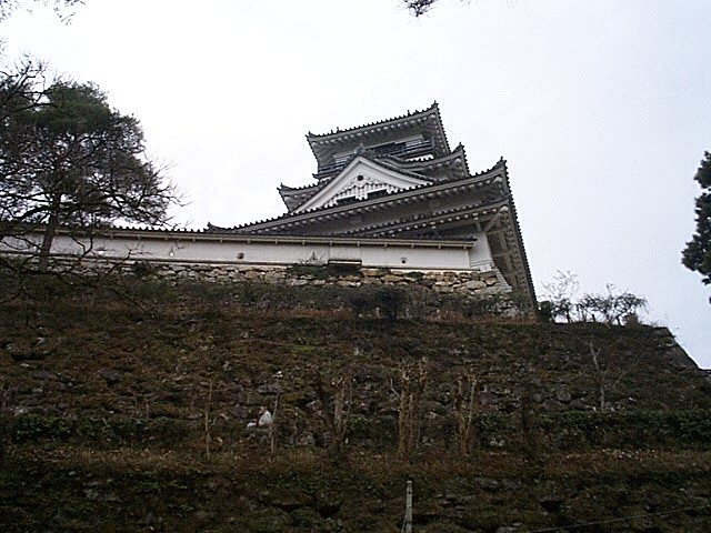 重要文化財・高知城天守西北矢狭間塀の写真の写真