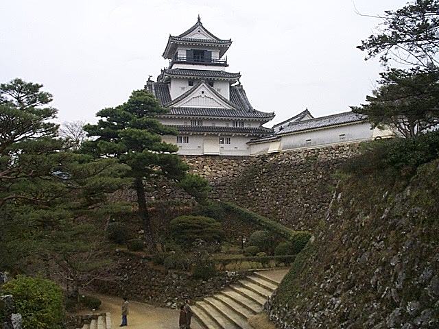 重要文化財・高知城天守東南矢狭間塀の写真の写真