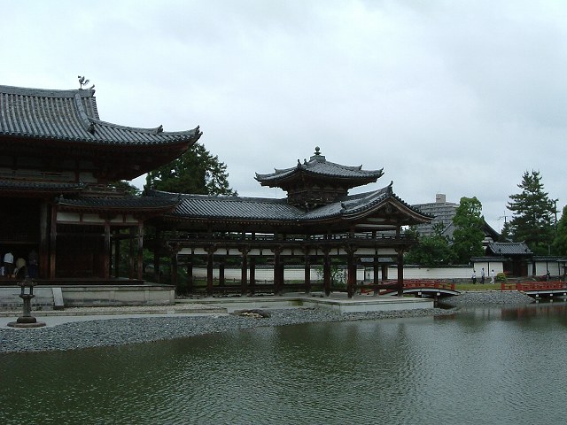 世界遺産・京都・国宝・平等院鳳凰堂両翼廊１の写真の写真