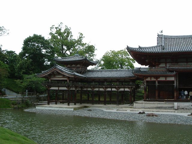 世界遺産・京都・国宝・平等院鳳凰堂両翼廊２の写真の写真