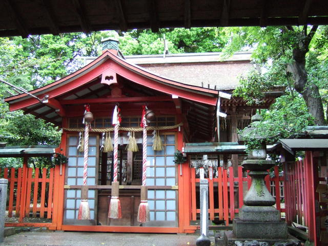 重要文化財・許波多神社本殿の写真の写真