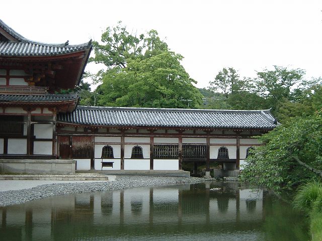 世界遺産・京都・国宝・平等院鳳凰堂尾廊の写真の写真