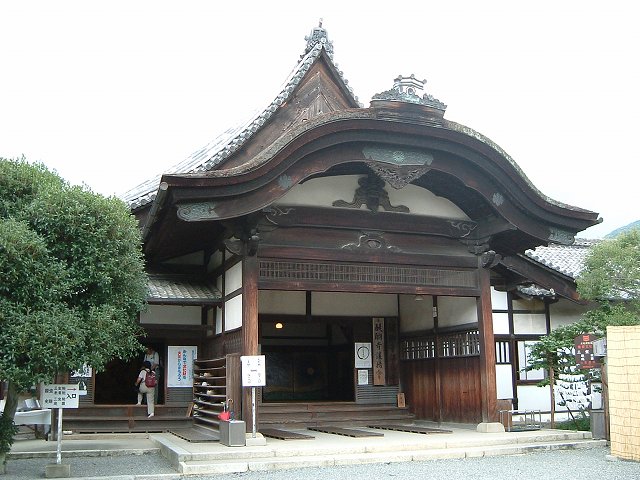 世界遺産・特別史跡・醍醐寺三宝院殿堂玄関の写真の写真