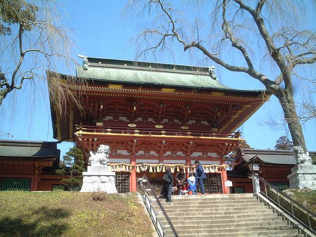 重要文化財・鹽竈神社随身門の写真の写真