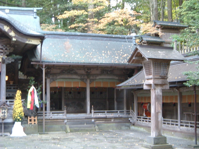 重要文化財・諏訪大社上社・本宮左右片拝殿２の写真の写真