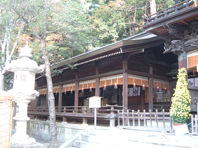 重要文化財・諏訪大社下社・秋宮左右片拝殿１の写真の写真
