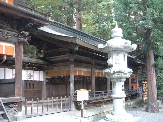 重要文化財・諏訪大社下社・春宮左右片拝殿２の写真の写真