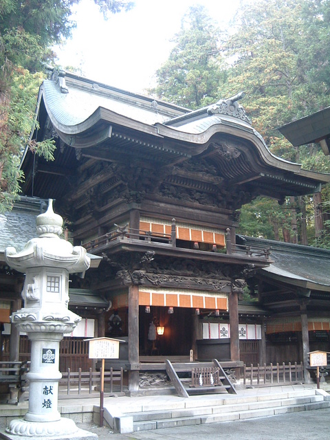 重要文化財・諏訪大社下社・春宮幣拝殿の写真の写真