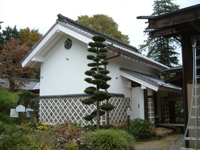 重要文化財・馬場家住宅・文庫蔵の写真の写真
