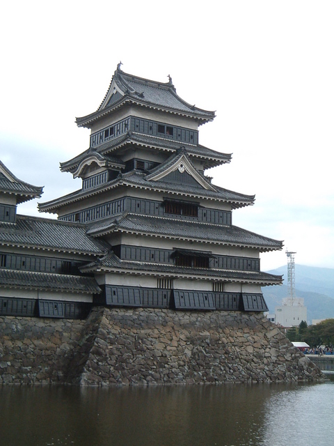 国法・松本城天守の写真の写真