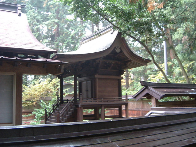 重要文化財・大宮熱田神社本殿の写真の写真
