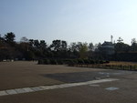 特別史跡・名古屋城跡・本丸御殿から見る東南隅櫓方向