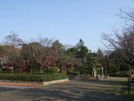 特別史跡・名古屋城跡・二の丸から見る庭園方向