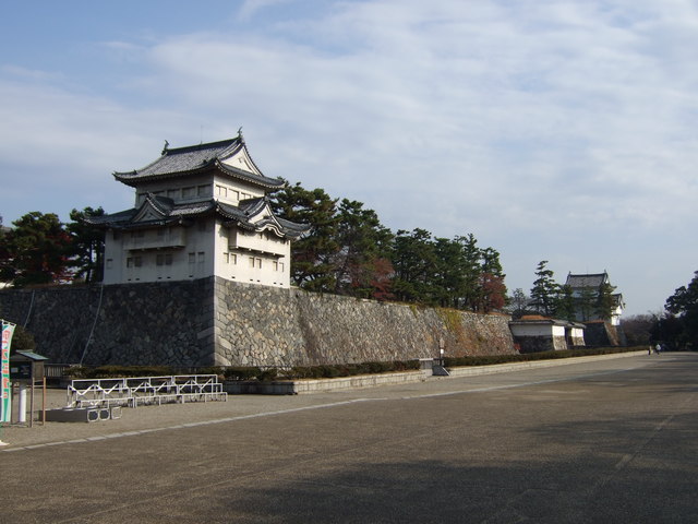 特別史跡・名古屋城跡・西の丸から見る西南隈櫓の写真の写真