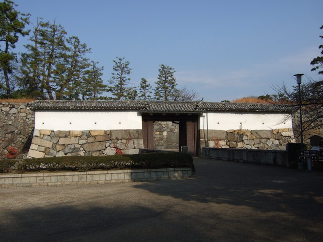 特別史跡・名古屋城跡・正面から見る表二の門の写真の写真