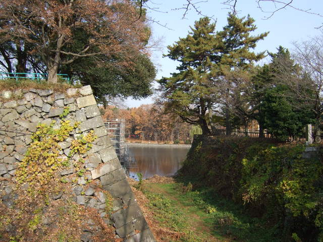 特別史跡・名古屋城跡・埋門付近の外堀の写真の写真