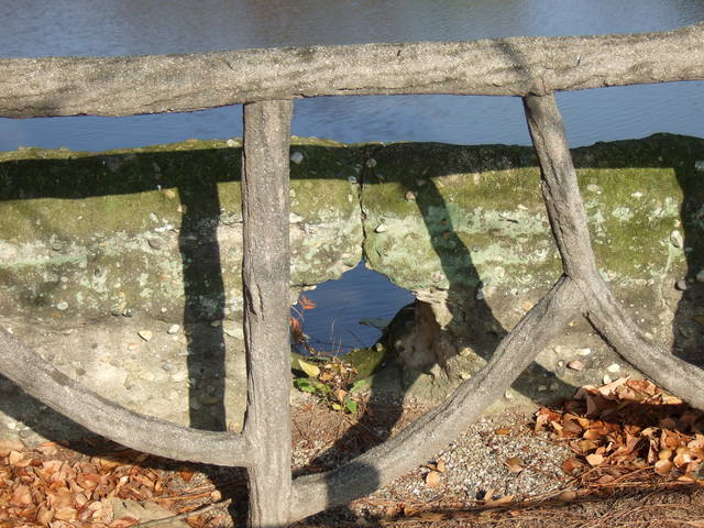 特別史跡・名古屋城跡・南蛮たたき鉄砲狭間の穴の写真の写真