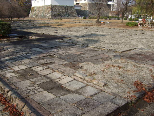 特別史跡・名古屋城跡・玄関・車寄・大廊下跡の写真の写真