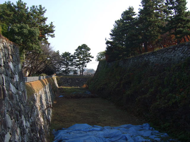特別史跡・名古屋城跡・不明門からみる内堀の写真の写真