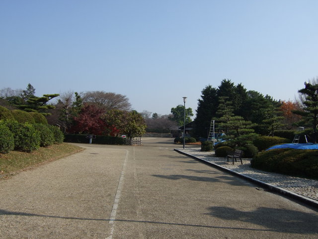 特別史跡・名古屋城跡・東側から見る西の丸の写真の写真