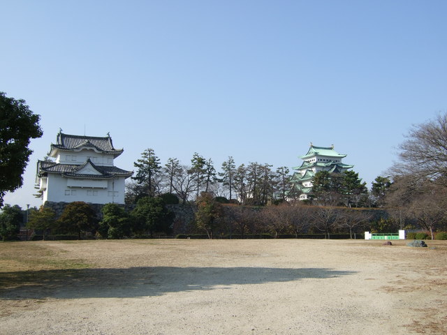特別史跡・名古屋城跡・東南隅櫓と天守閣の写真の写真