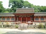 世界遺産・奈良・薬師寺休岡八幡神社社殿本殿
