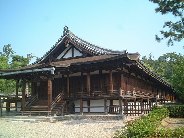 法隆寺地域の仏教建造物・法隆寺三経院及び西室の写真の写真