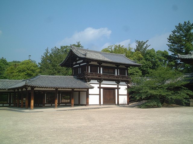 法隆寺地域の仏教建造物・法隆寺鐘楼の写真の写真